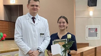 Торжественная утренняя планерка в Брестской центральной городской больнице